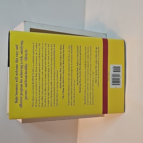 Master Class Living Longer Stronger & Happier Peter Spiers Center Street 1st Edt - Picture 3 of 17